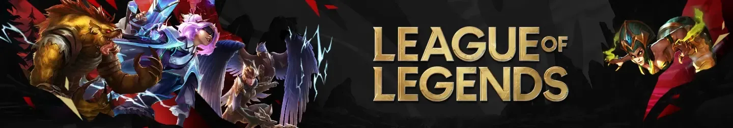 League of legends banner for page